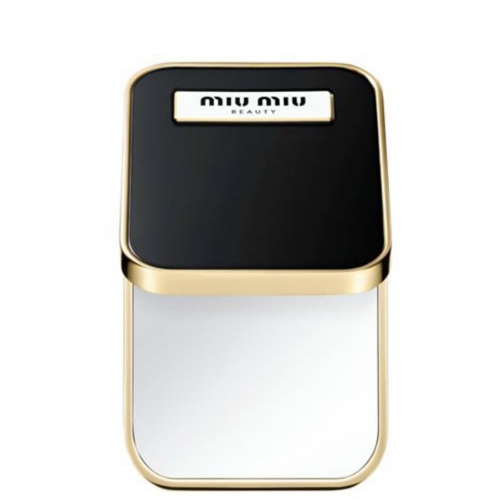 Miu Miu Black and Gold Beauty Mirror